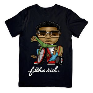 Men's Black "Big Wheel Kid" T-Shirt