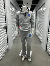 Load image into Gallery viewer, Men&#39;s Grey Real Rich Flare Sweatsuit