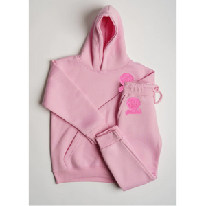Filthie Rich Kid's Pink on Pink Sweatsuit